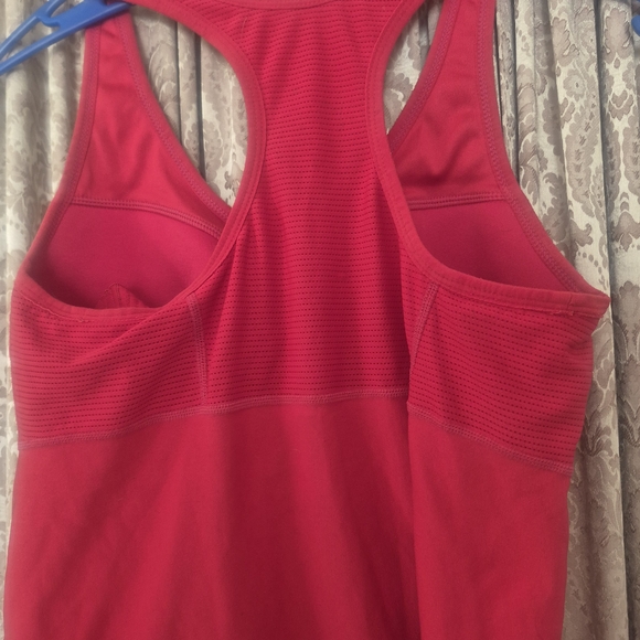 Nike Red Performance Racerback Tank - Picture 2 of 3